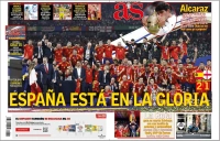 فینال یورو در روزنامه‌های انگلیس و اسپانیا؛ تقابل دراماتیک شادی و غم